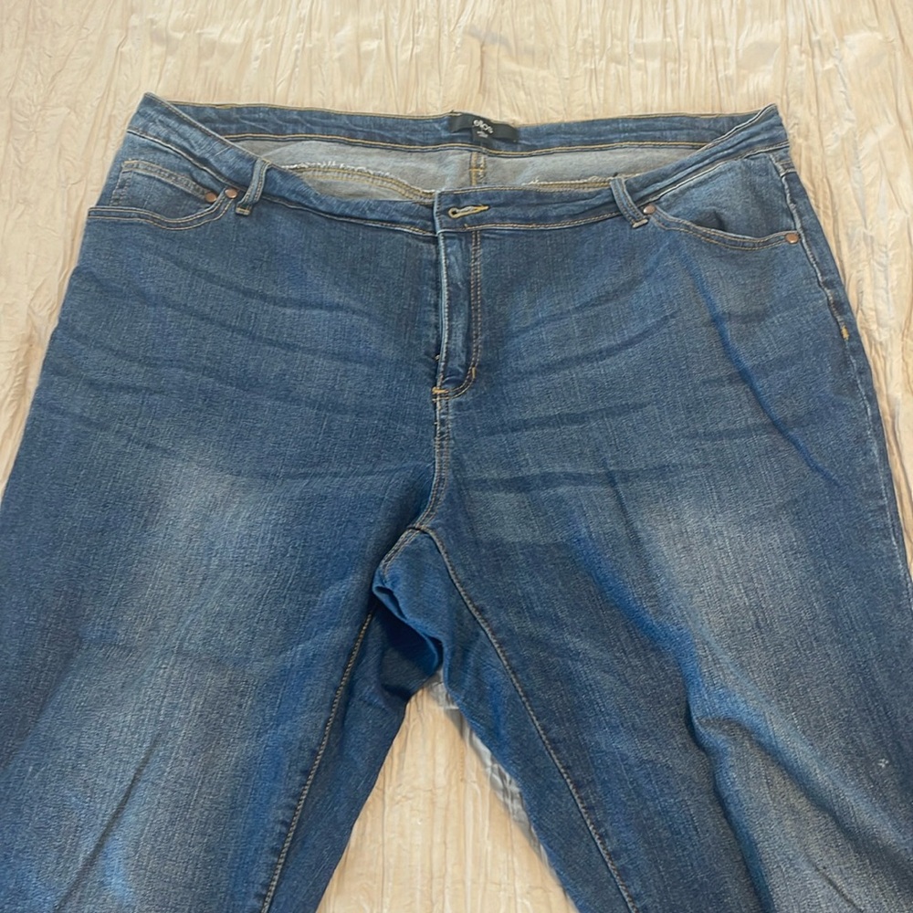 Ellos Dark Wash Blue Jeans 20